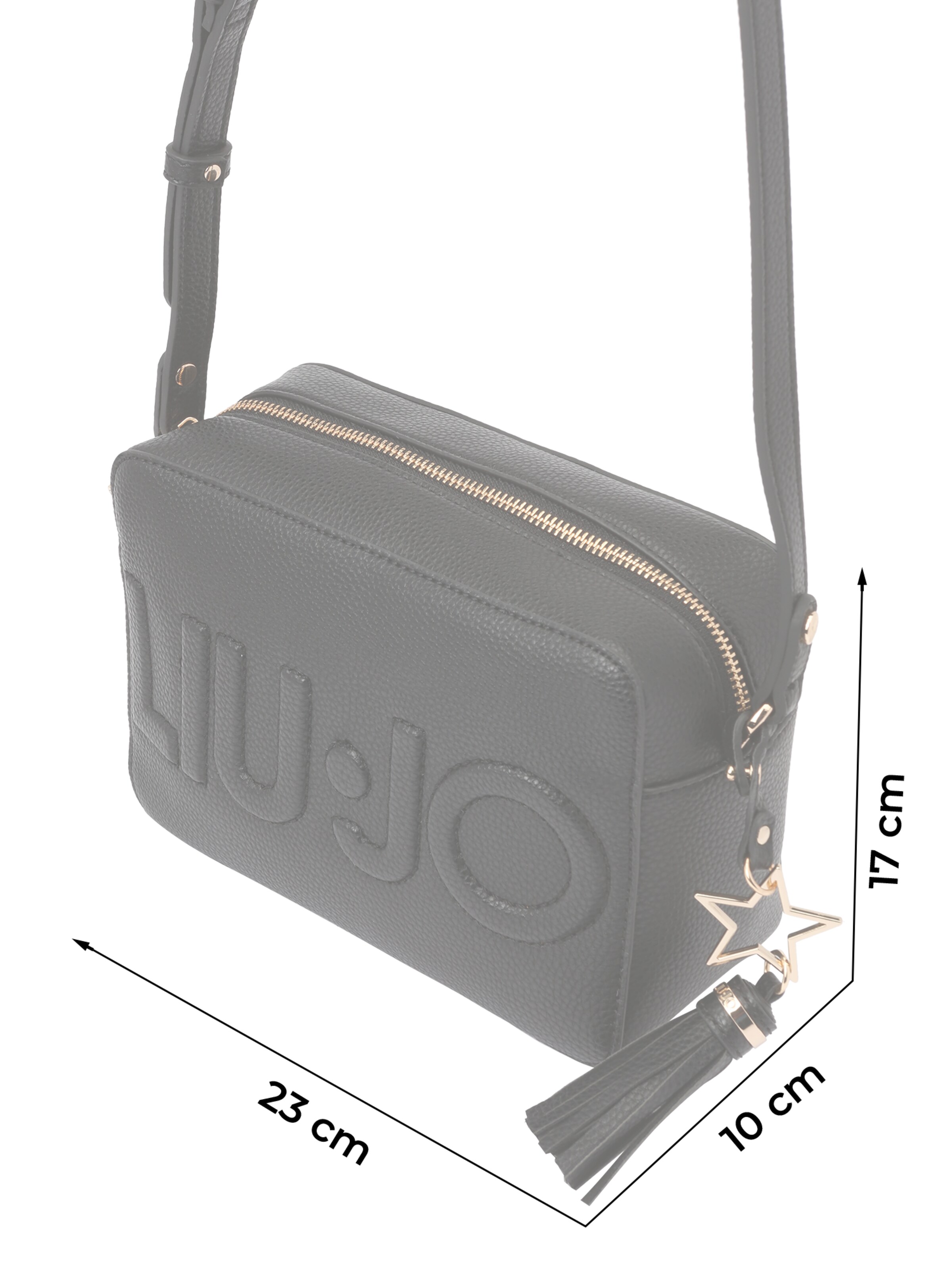 Liu Jo Taška cez rameno - Čierna