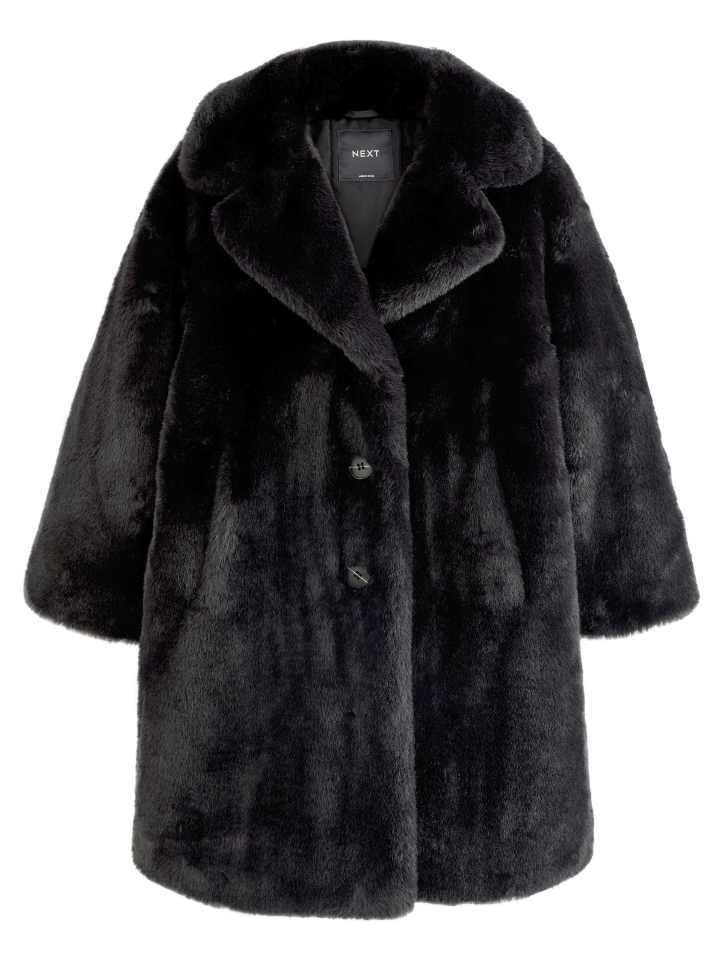 Next Coat in Black: front