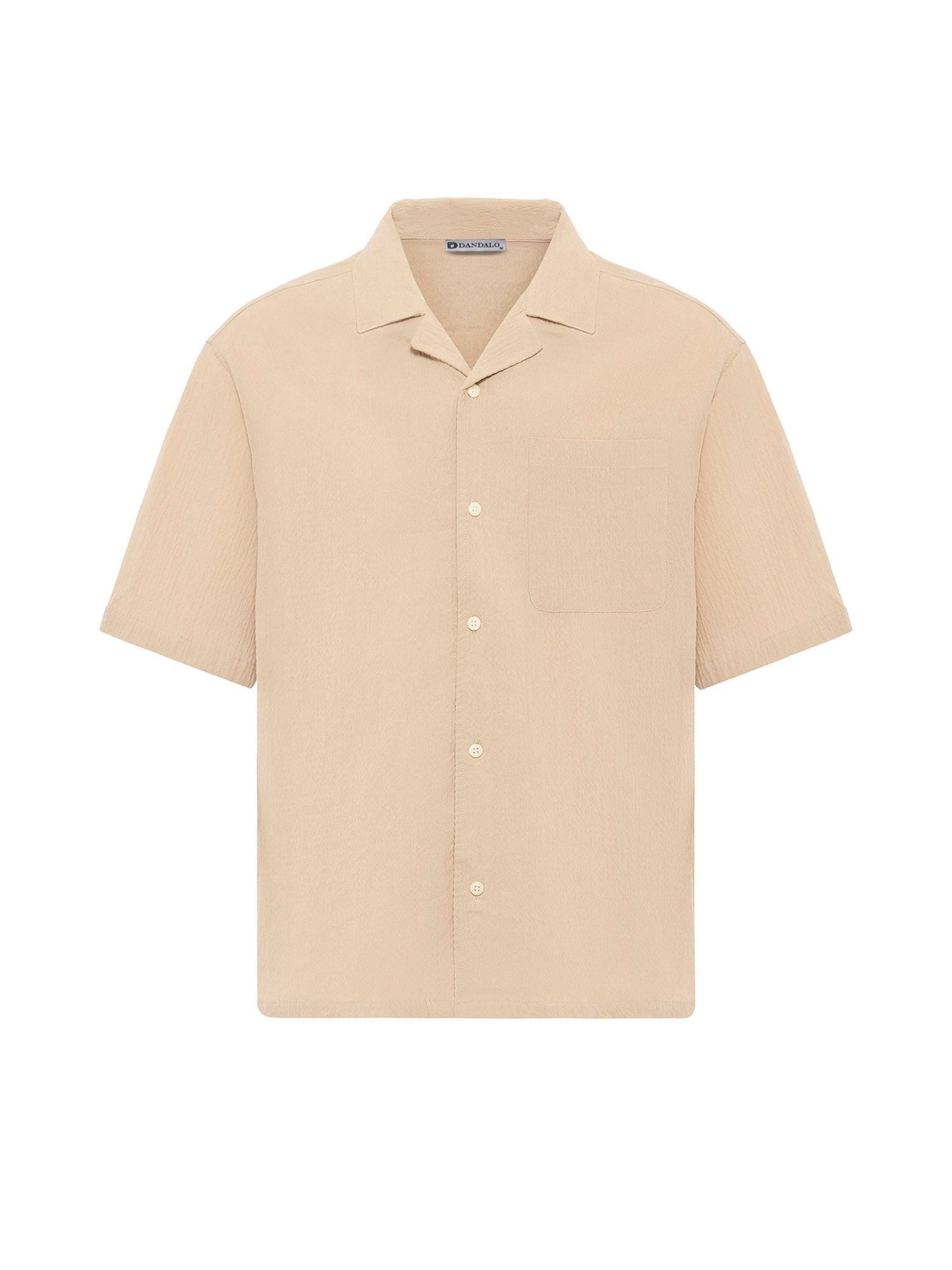 Dandalo Comfort fit Srajca | bež barva: sprednja stran