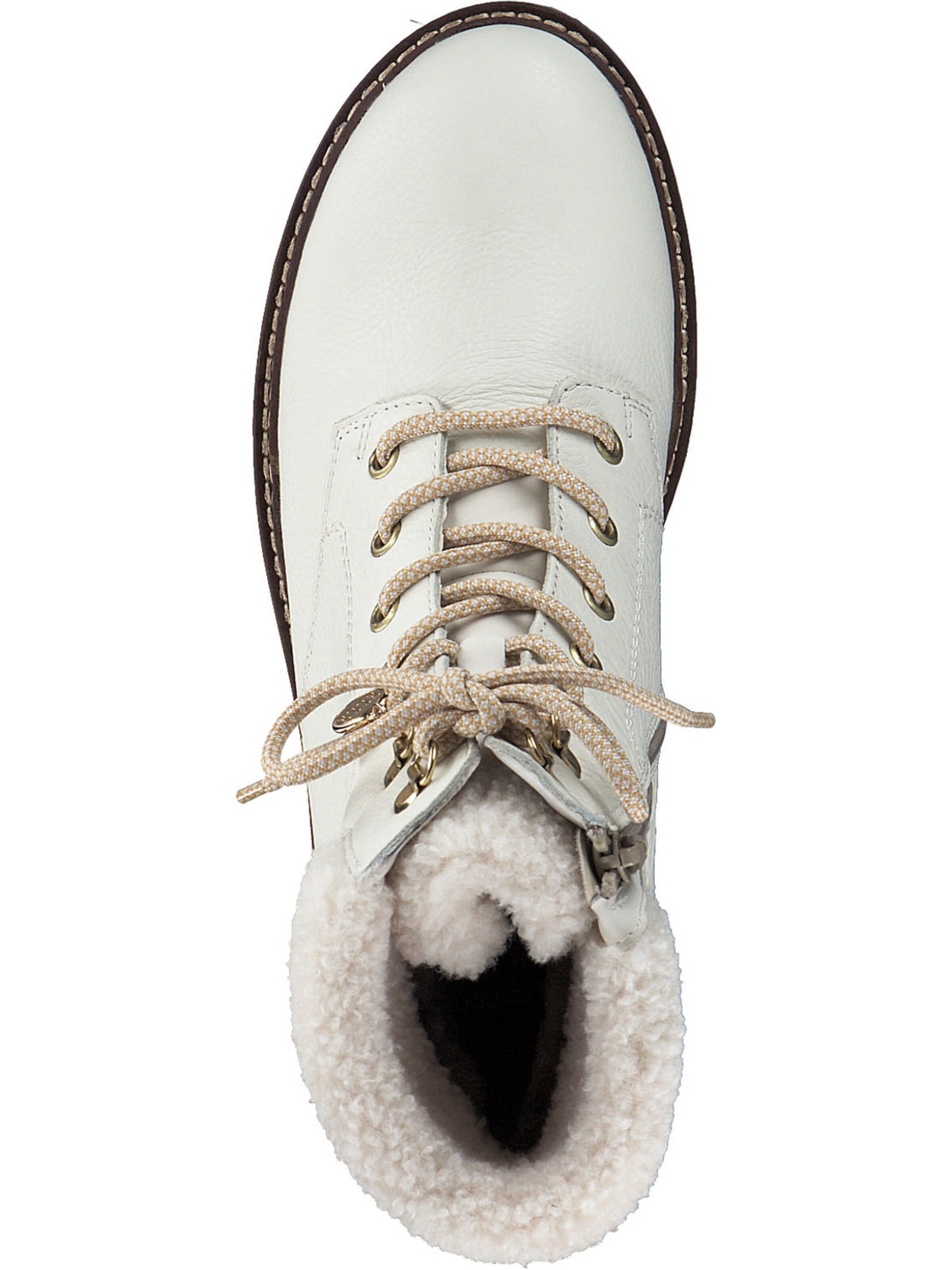 REMONTE Schnürstiefelette in Beige