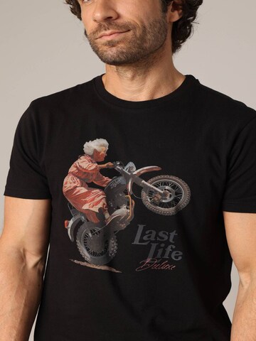 T-Shirt 'Badass' Deeluxe en noir