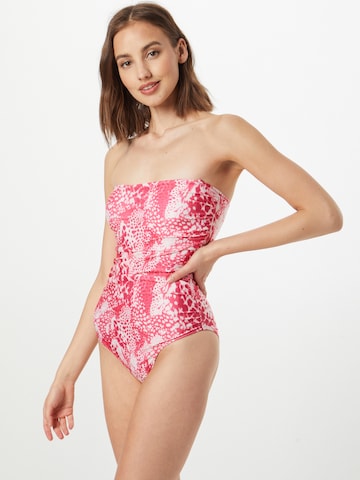 Wallis - Soutien Bustier Fato de banho em rosa