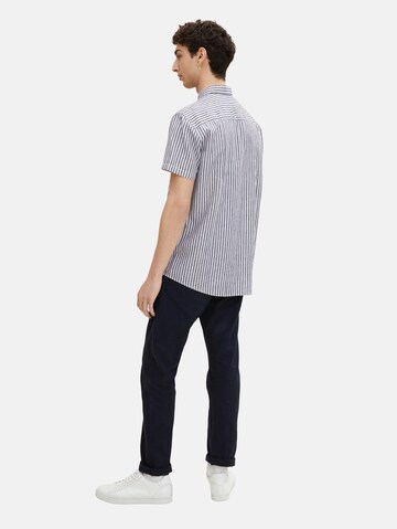 TOM TAILOR DENIM Regular Fit Hemd in Blau