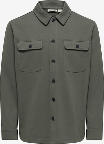 Only & Sons Рубашка 'ONSNEWKODYL' в Коричневый: спереди