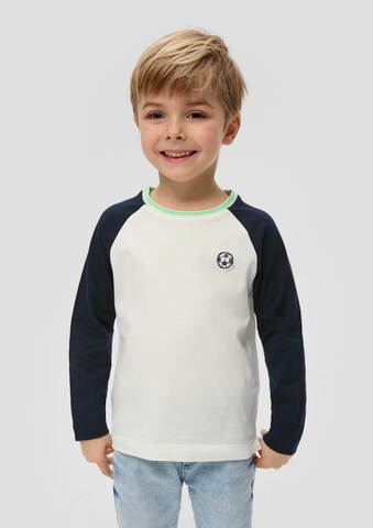 Tricou de la s.Oliver pe bej: față