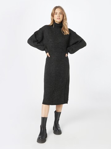 Le Temps Des Cerises Knitted dress 'MARIMET' in Black: front