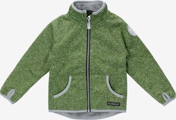 Villervalla Zip-Up Hoodie in Green: front