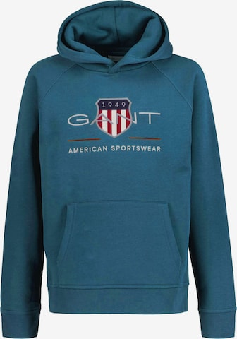 GANT Sweatshirt in Blauw: voorkant