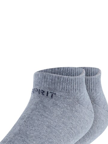 ESPRIT Socks 'Foot Logo 2-Pack' in Grey