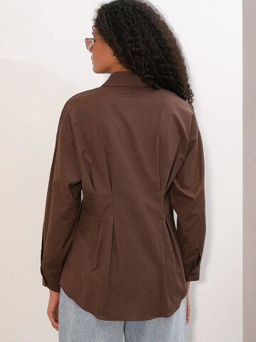 Camicia da donna di Bigdart in marrone
