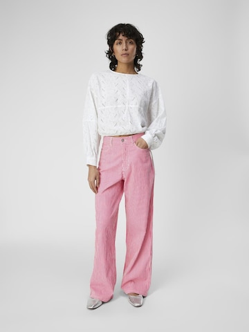 Wide leg Jeans 'Moji' de la OBJECT pe roz