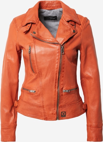 OAKWOOD Between-Season Jacket in Orange: front