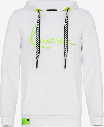 Redbridge Sweatshirt 'Inglewood' in Wit: voorkant