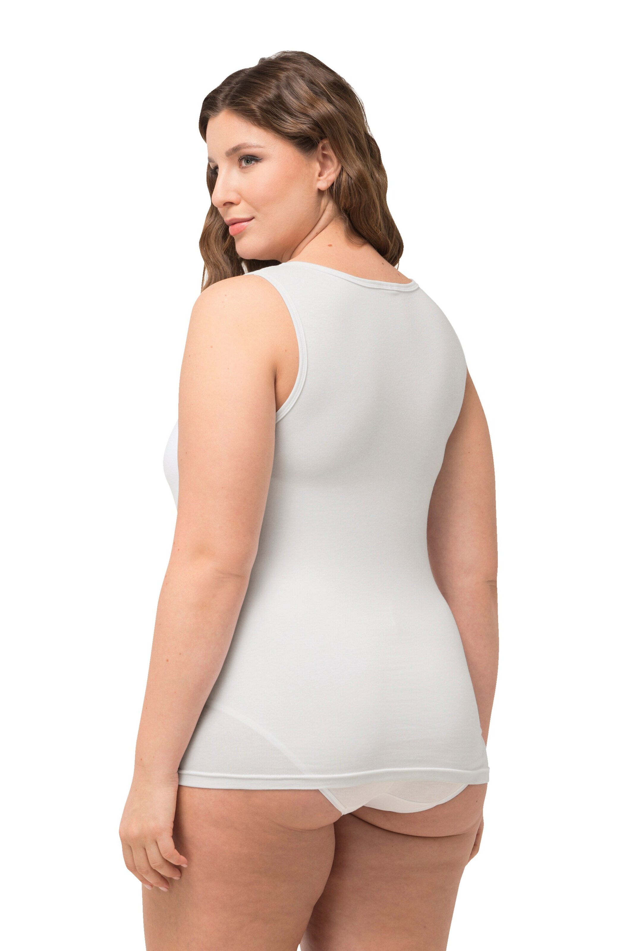 Ulla Popken Undershirt in White