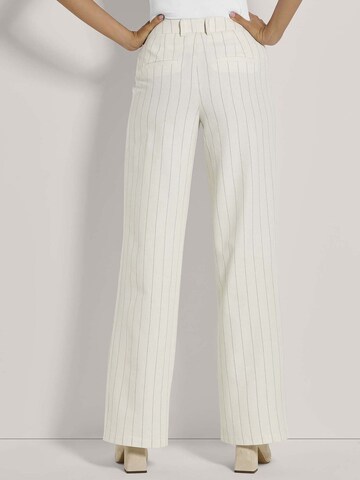 Wide Leg Pantalon MADELEINE en blanc