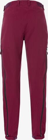 VAUDE Tapered Outdoorbroek 'Yaras' in Roze