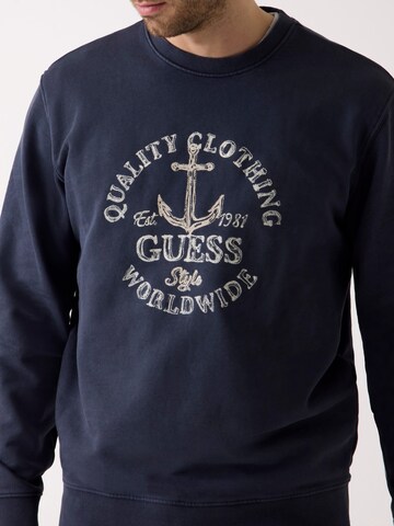 GUESS Sweatshirt in Blue