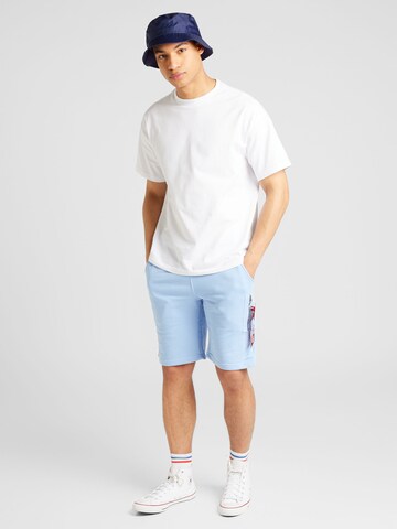 ALPHA INDUSTRIES Regular Shorts in Blau