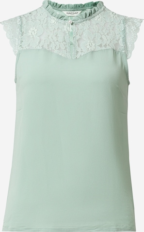 NAF NAF Blouse 'OMEDAE' in Groen: voorkant