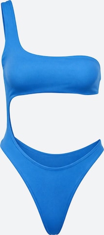 Kalaia - Bandeau Bikini 'Trikini' en azul: frente