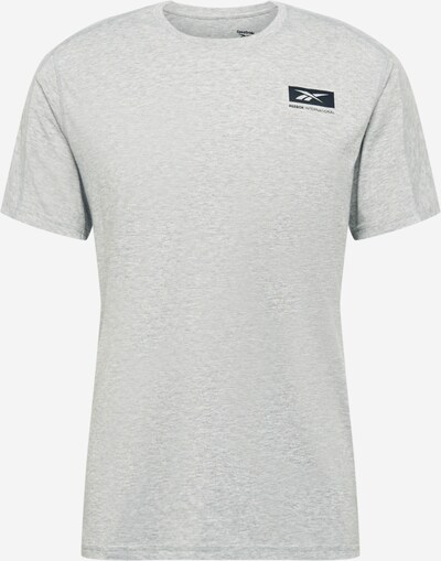 REEBOK Funkcionalna majica | siva / črna barva, Prikaz izdelka