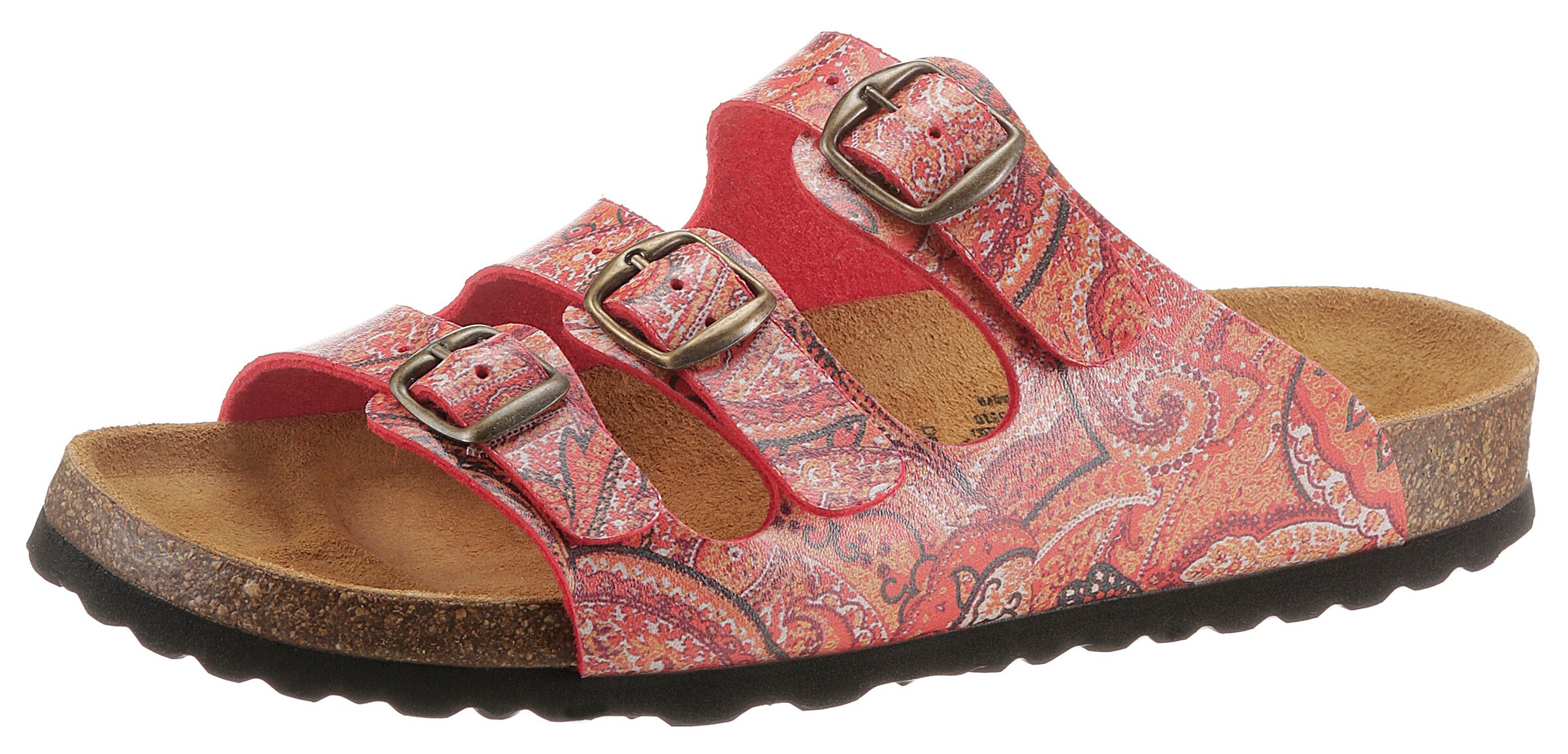 Frauen Pantoletten BIO POINT Pantolette in Rot - GW61600 Frauen Pantoletten BIO POINT Pantolette in Rot - GW61600