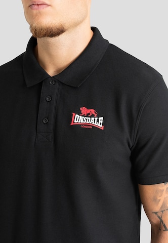 Lonsdale London Koszulka 'Whiston' w kolorze czarny