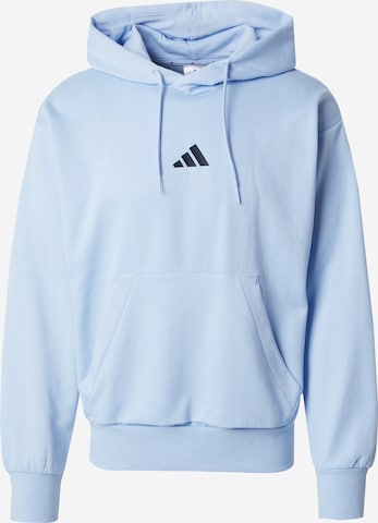 Felpa sportiva 'FEELCOZY' di ADIDAS SPORTSWEAR in blu: frontale
