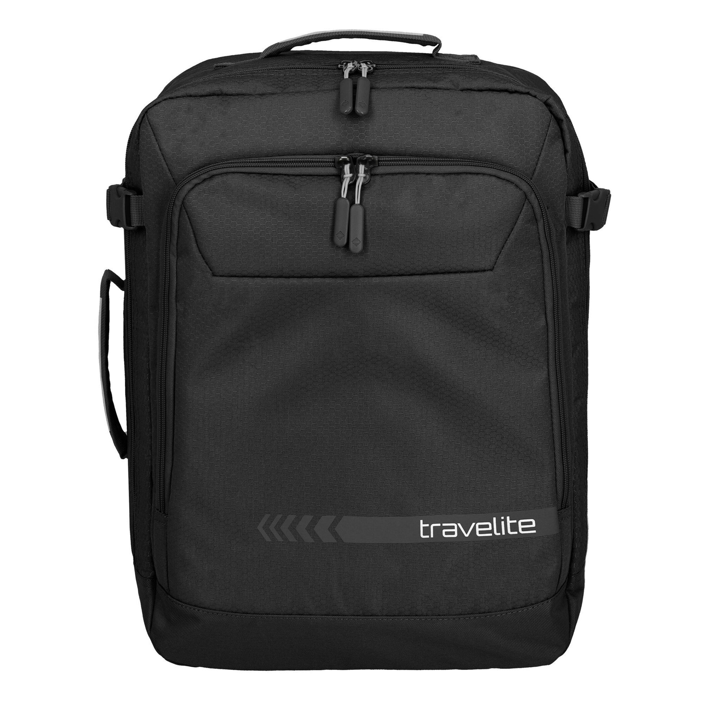 Zaino 'Kick Off' di TRAVELITE in nero: frontale