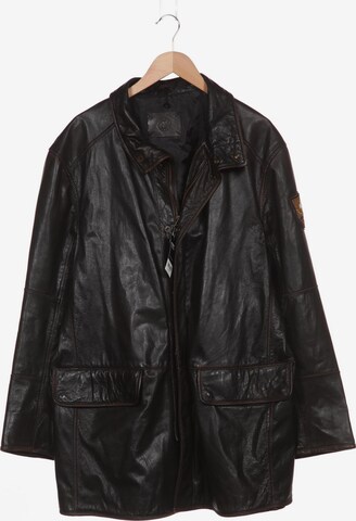 STRELLSON Jacket & Coat in XXL in Brown: front