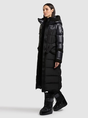 khujo - Sobretudo de inverno 'Julita3' em preto