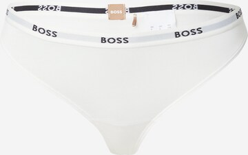 Tanga de la BOSS pe alb: față