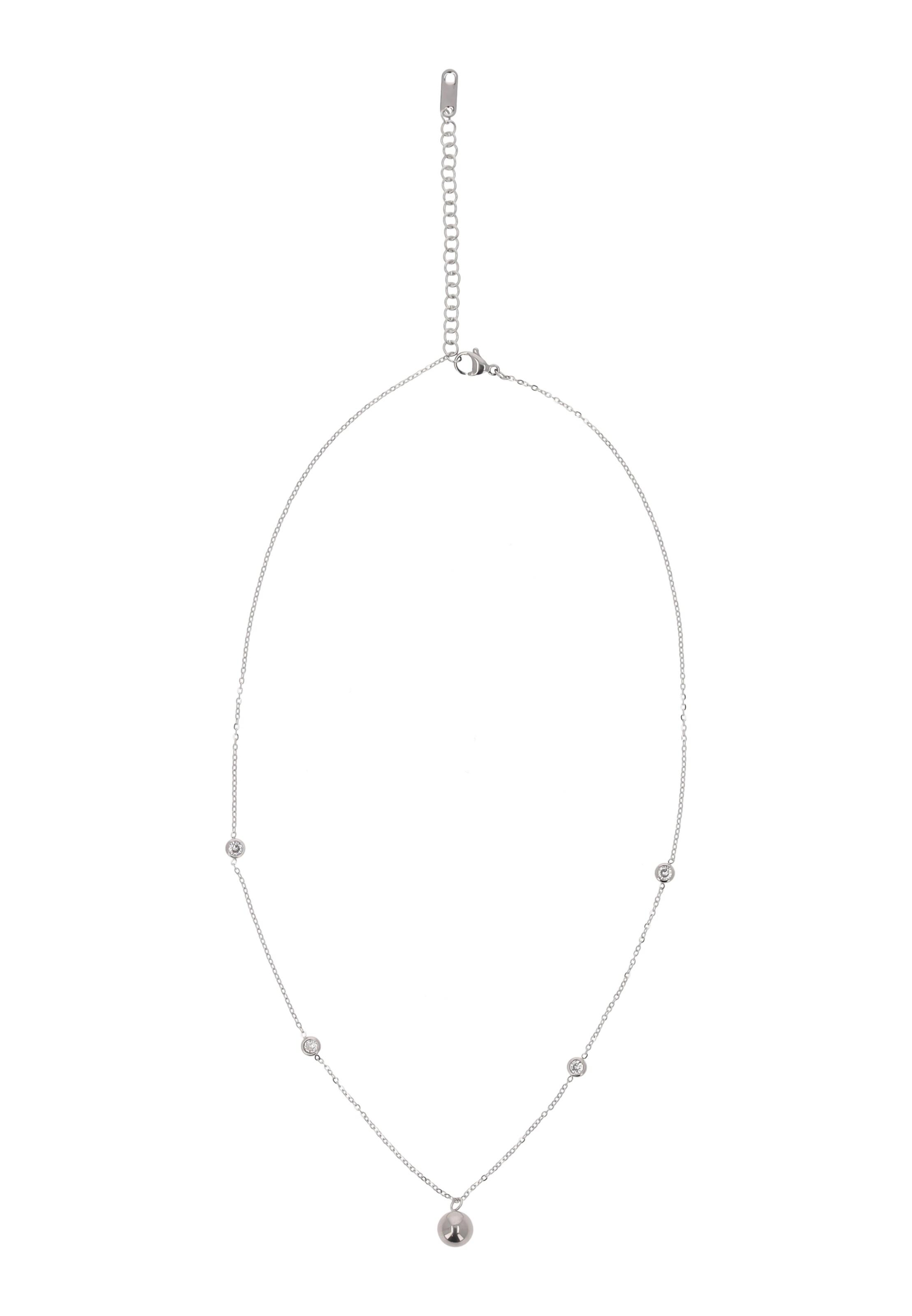 myMo at night - Cadena en plata: frente