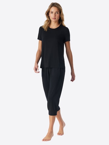 Chemise de nuit ' Mix Relax ' SCHIESSER en noir
