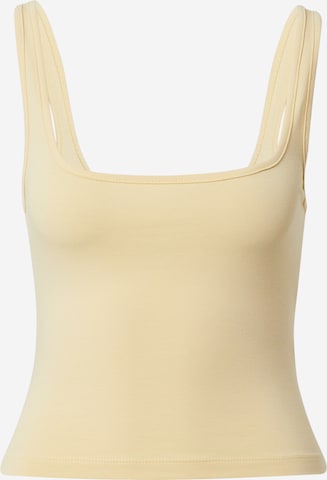 A LOT LESS Top 'Jamira' (GOTS) in Beige: predná strana