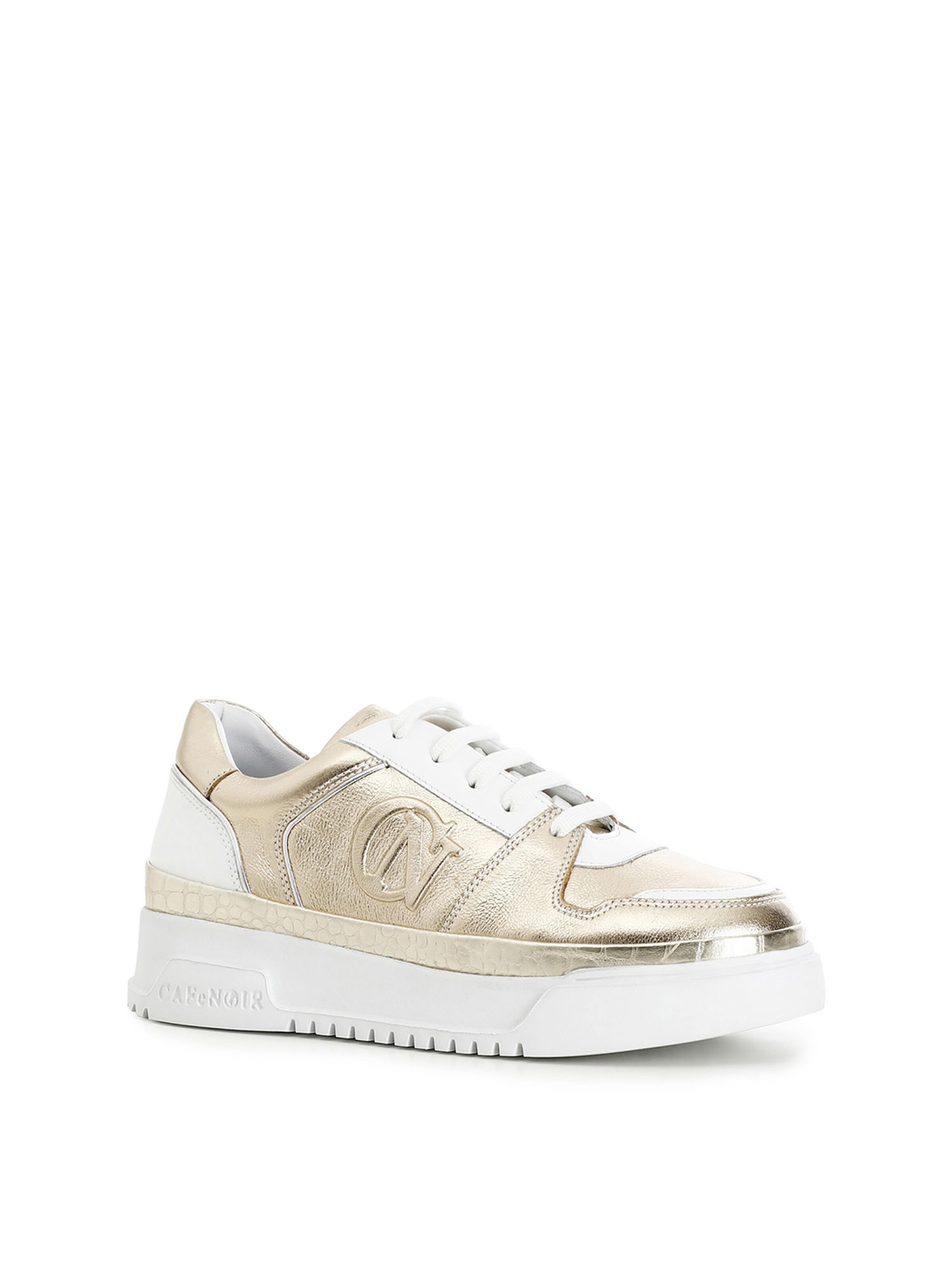 CAFè NOIR Sneakers laag in Goud