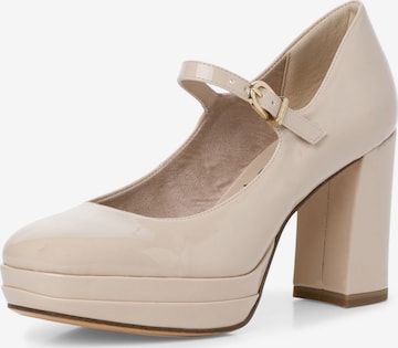 TAMARIS Pumps i beige: framsida