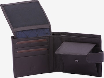 Lancetti Wallet in Brown: front