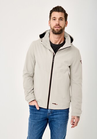 REDPOINT Performance Jacket in Beige: front