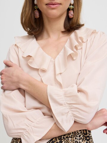 Camicia da donna 'BYHaniko' di b.young in beige