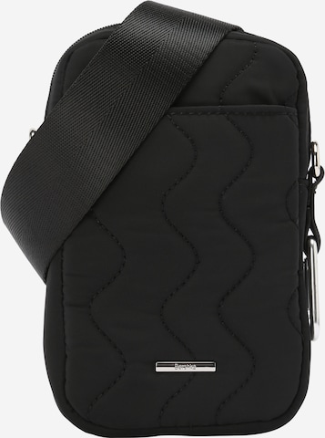 Sac à bandoulière Bershka en noir