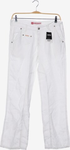 CIPO & BAXX Pants in 34 in White: front