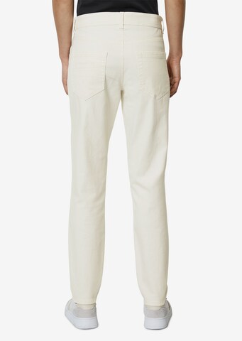 Regular Pantaloni 'Theda' de la Marc O'Polo pe alb