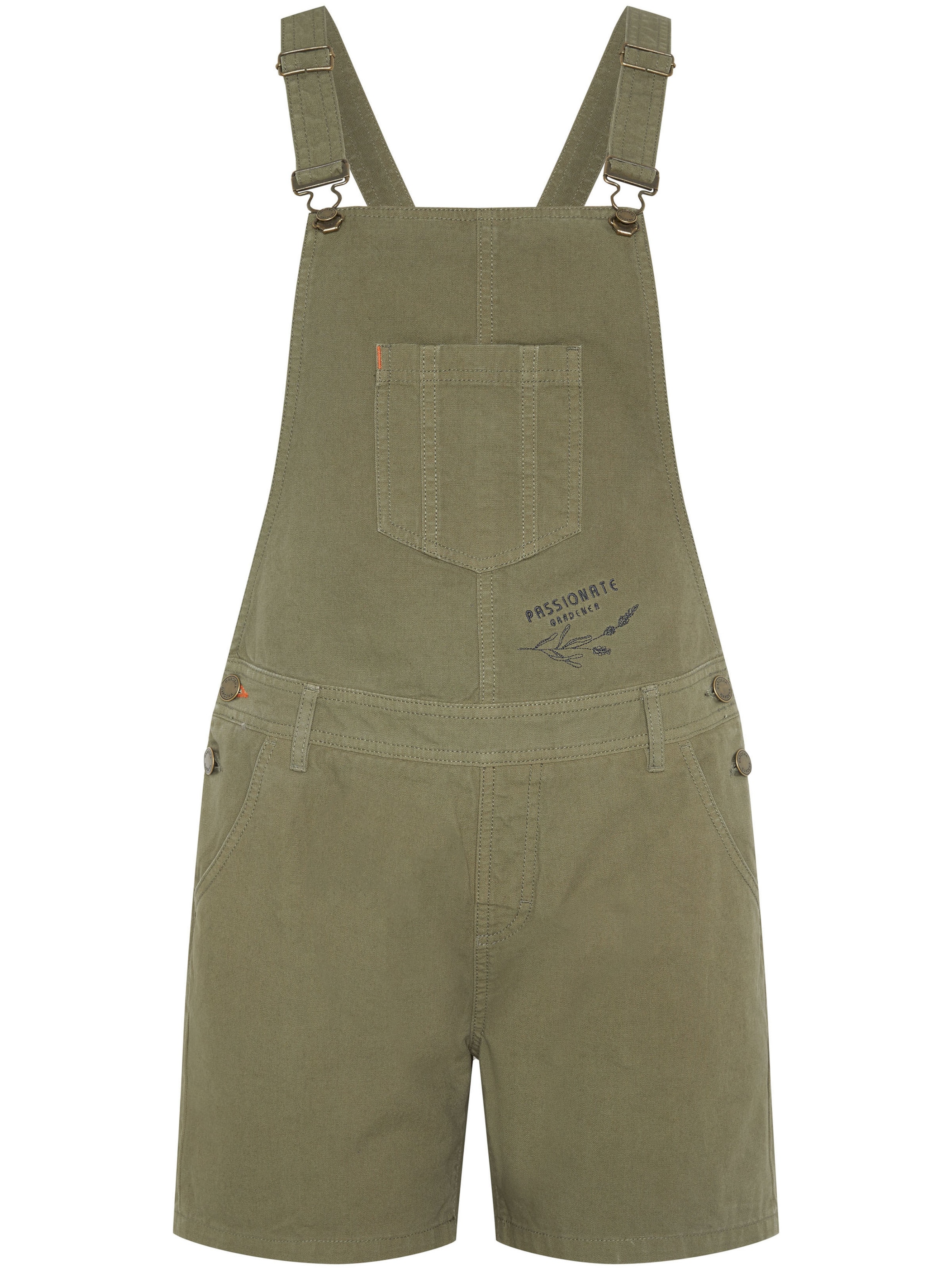 Gardena Regular Overalls in Green: front
