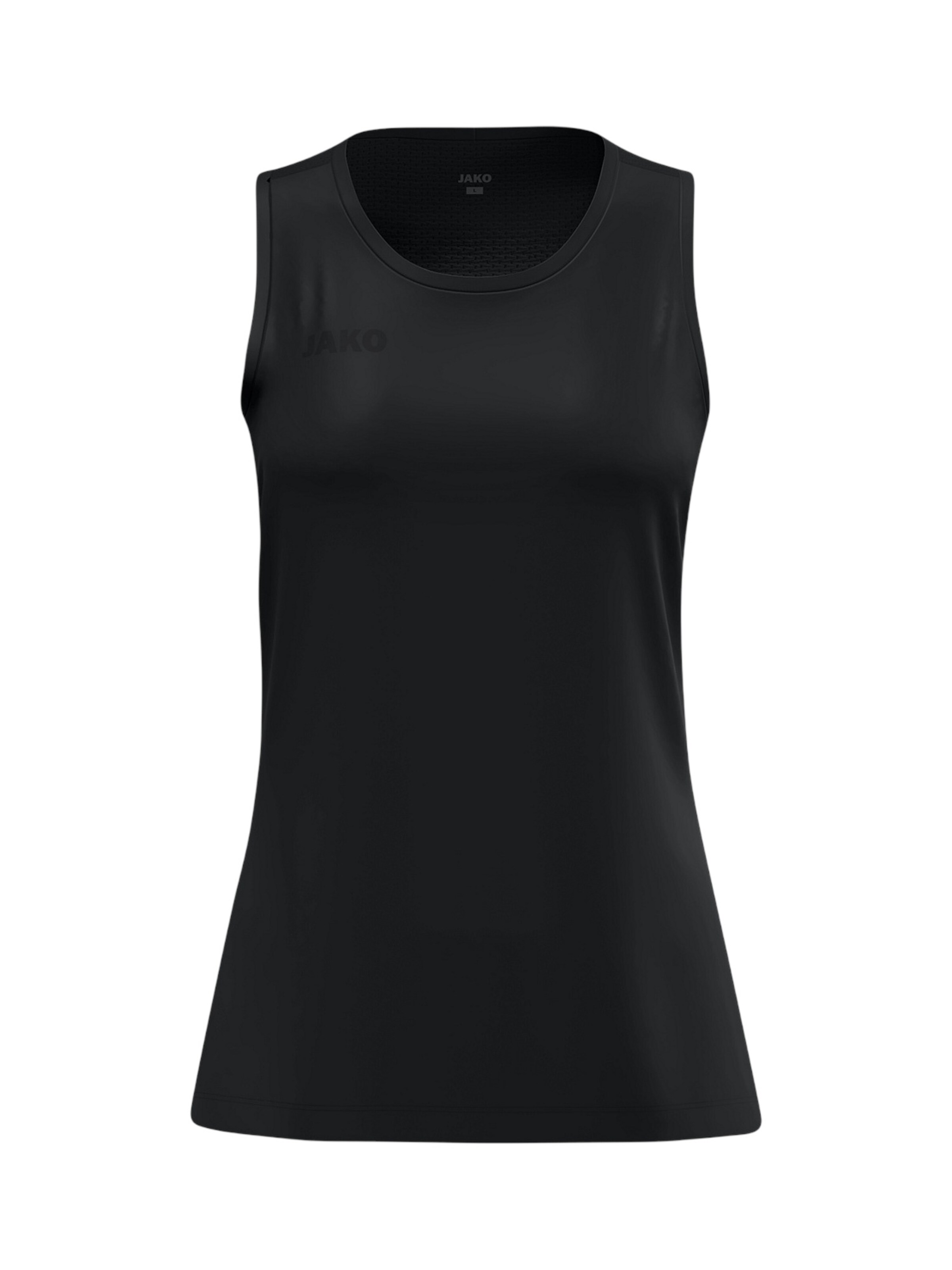 JAKO Λειτουργικό μπλουζάκι σε μαύρο: μπροστά