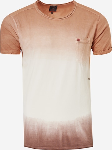 Rusty Neal T-Shirt in Braun: Vorderseite