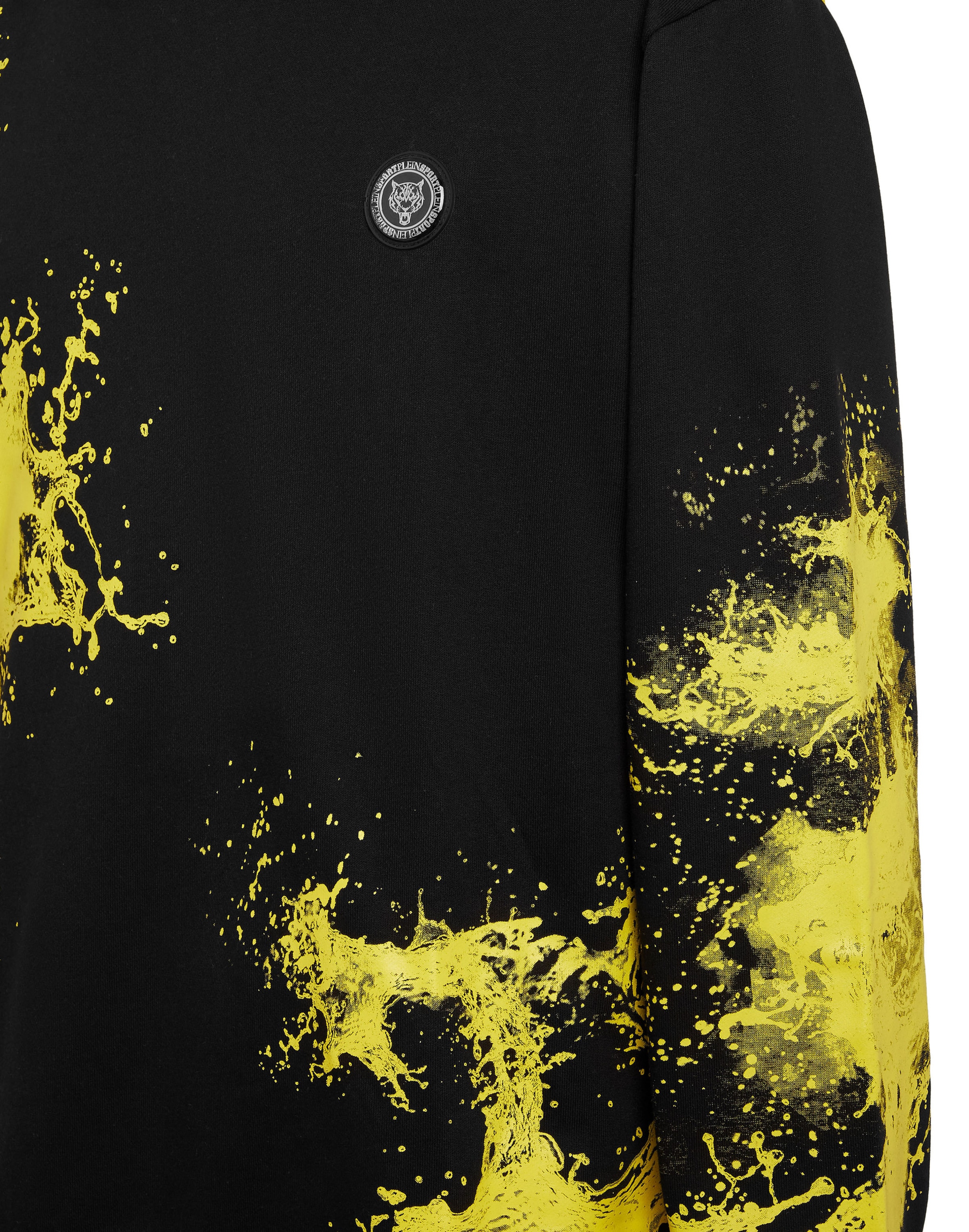 Plein Sport - Sweatshirt 'Splash' em preto