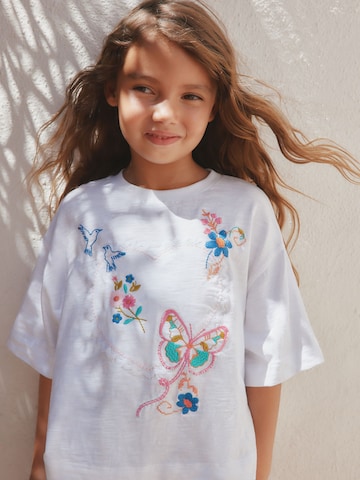 T-Shirt 'Heart' Next en blanc : devant