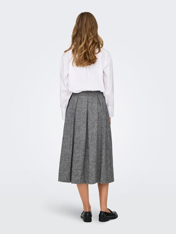 ONLY - Falda 'ONLBEKKA' en gris