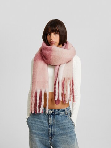 Écharpe Bershka en rose